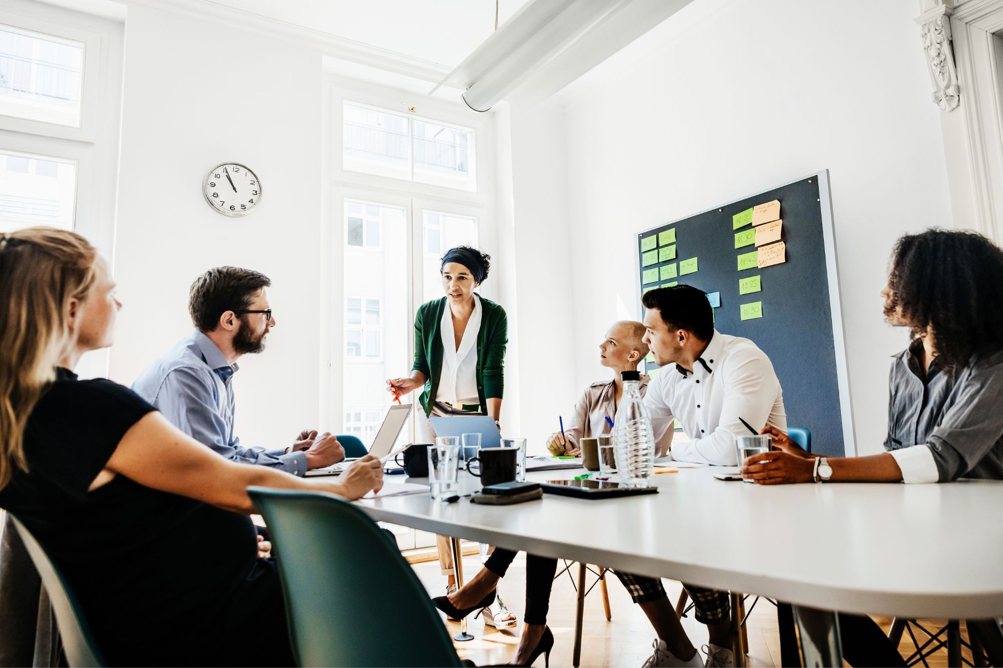 Group of people in a meeting