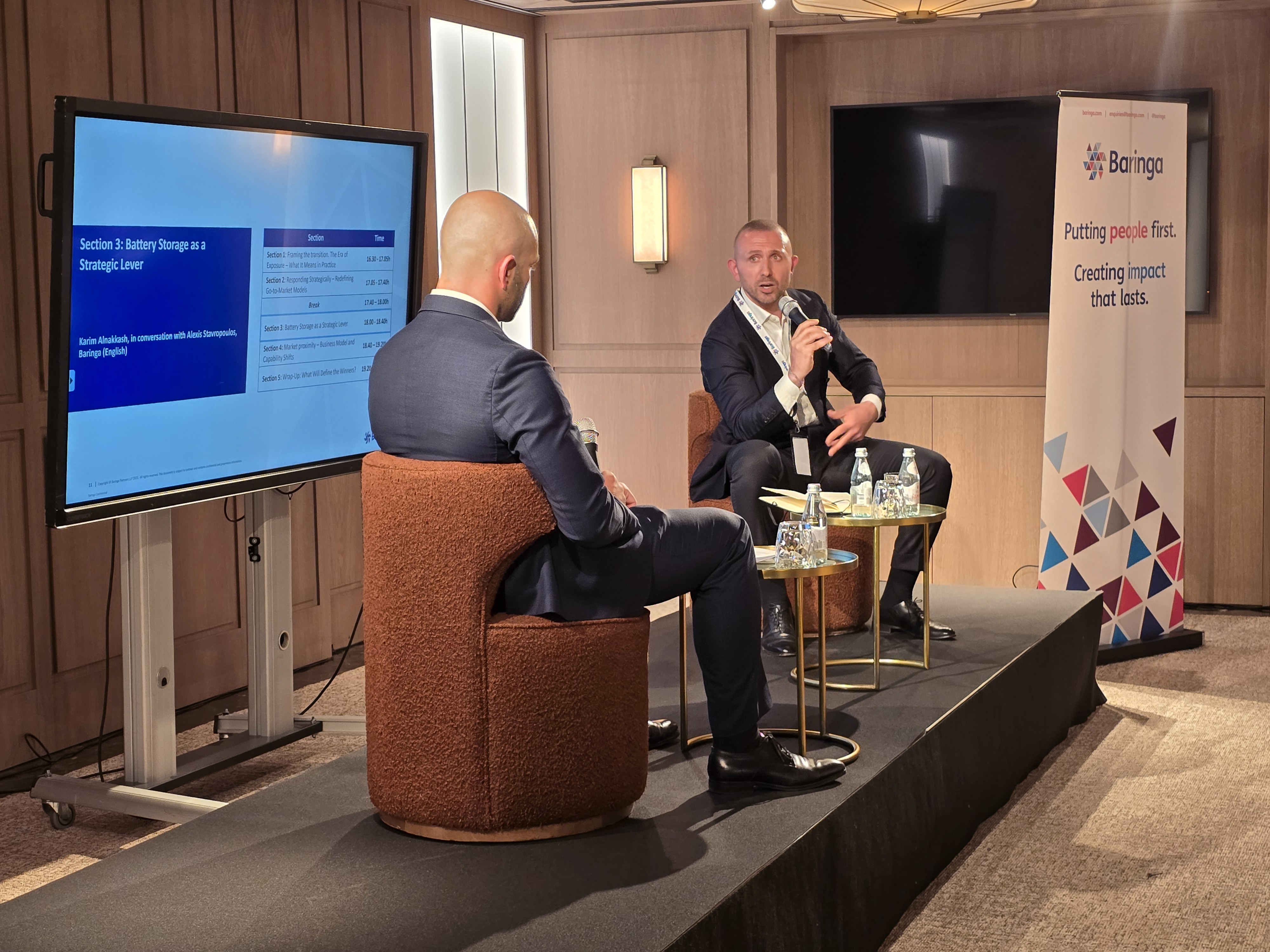 Baringa roundtable in Madrid