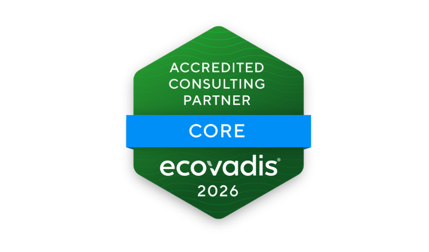 EcoVadis Accredited consulting partner 2026