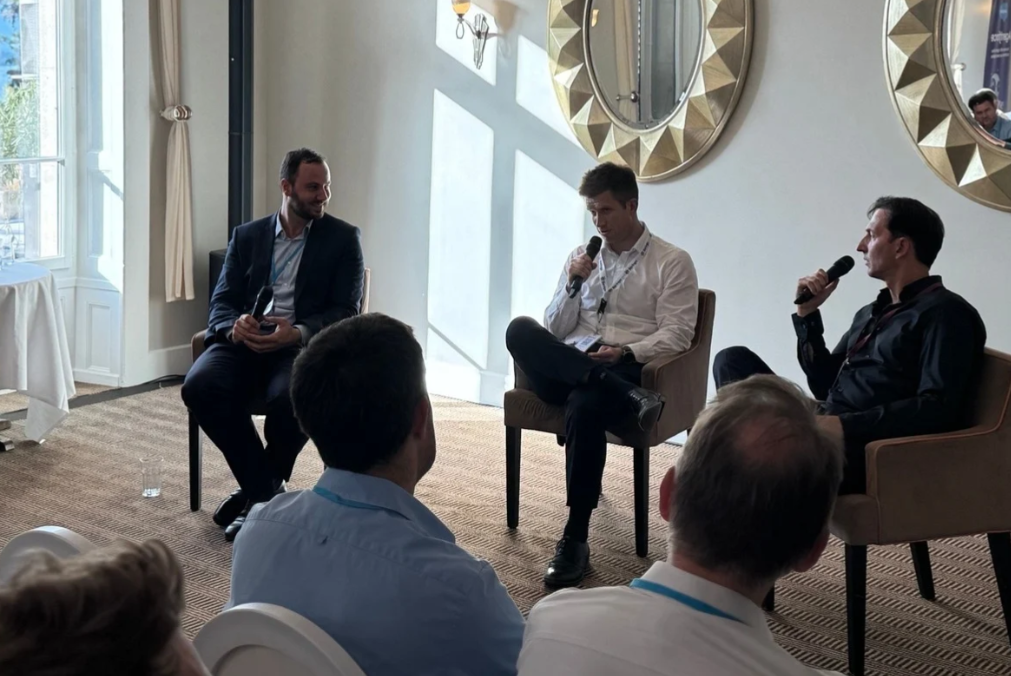 People at a business event