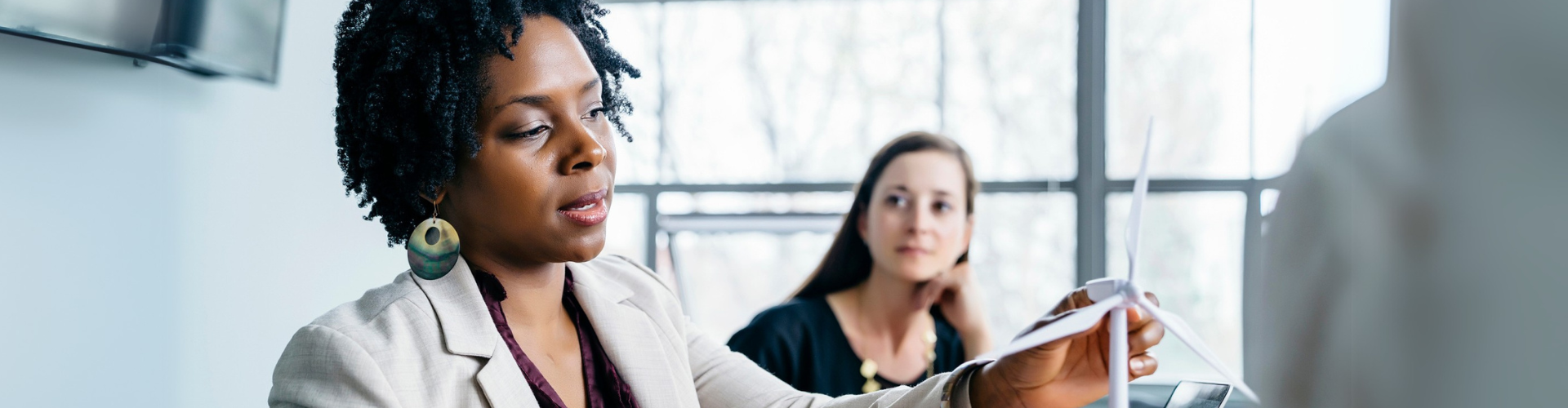 Professional woman in office 