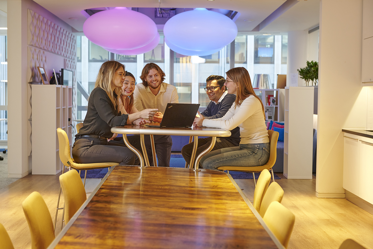 People working together at Baringa