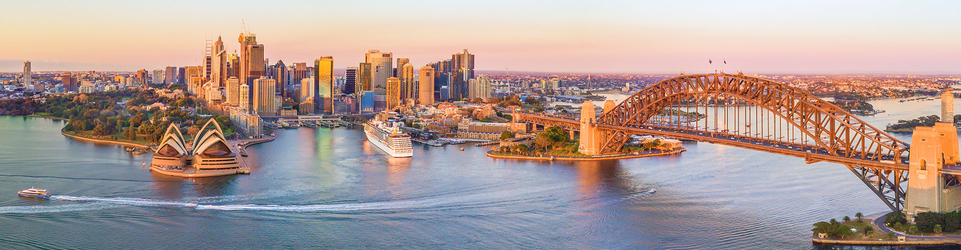 Landscape view of Sydney