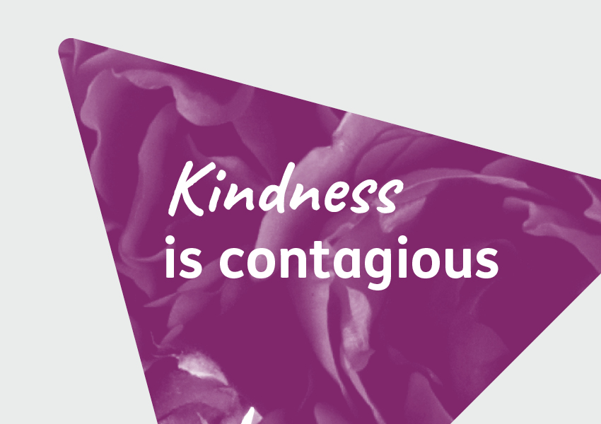 Kindness is contagious