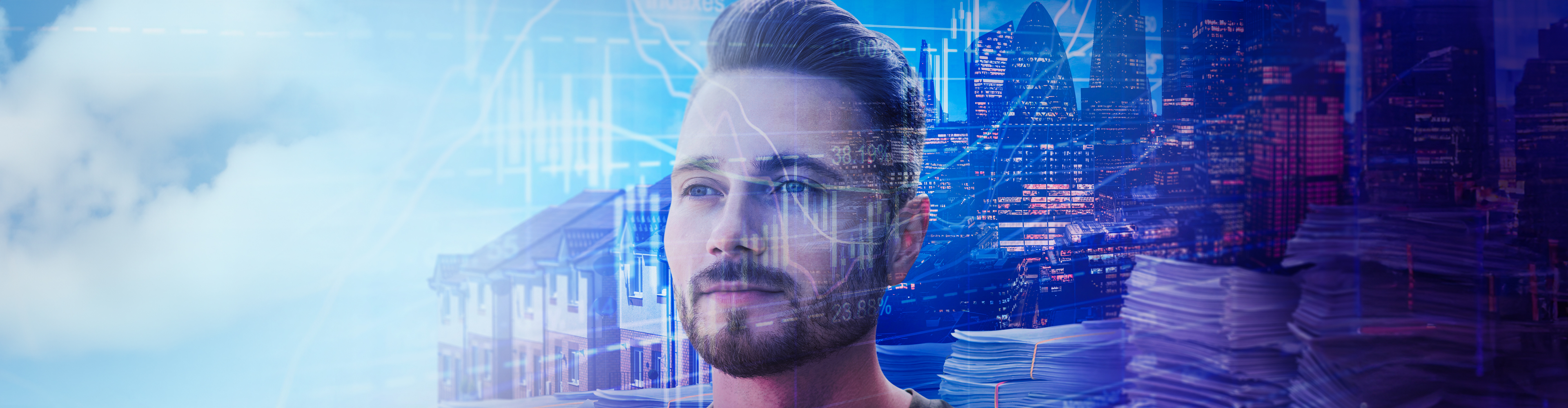 Young man with beard