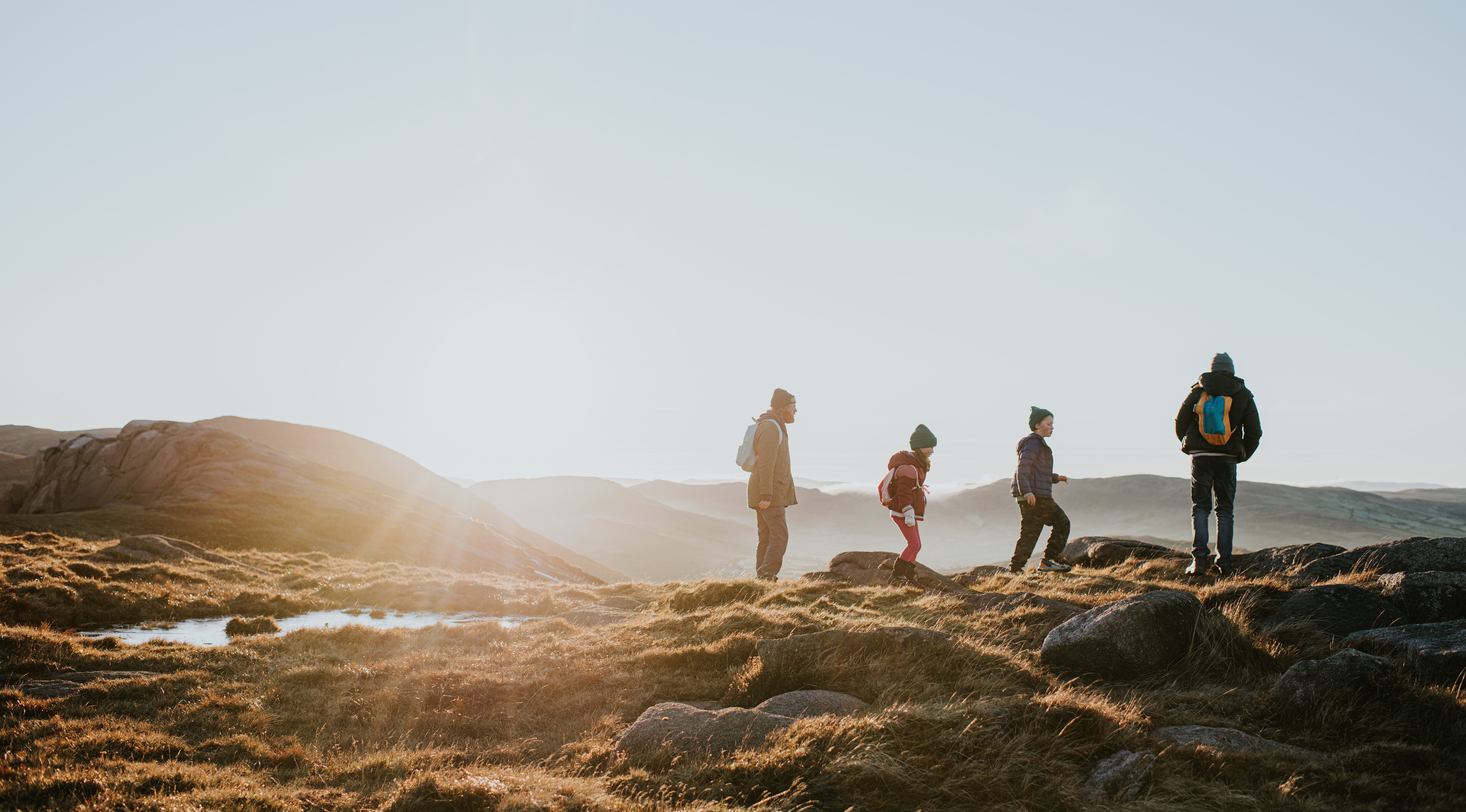Group of hikers