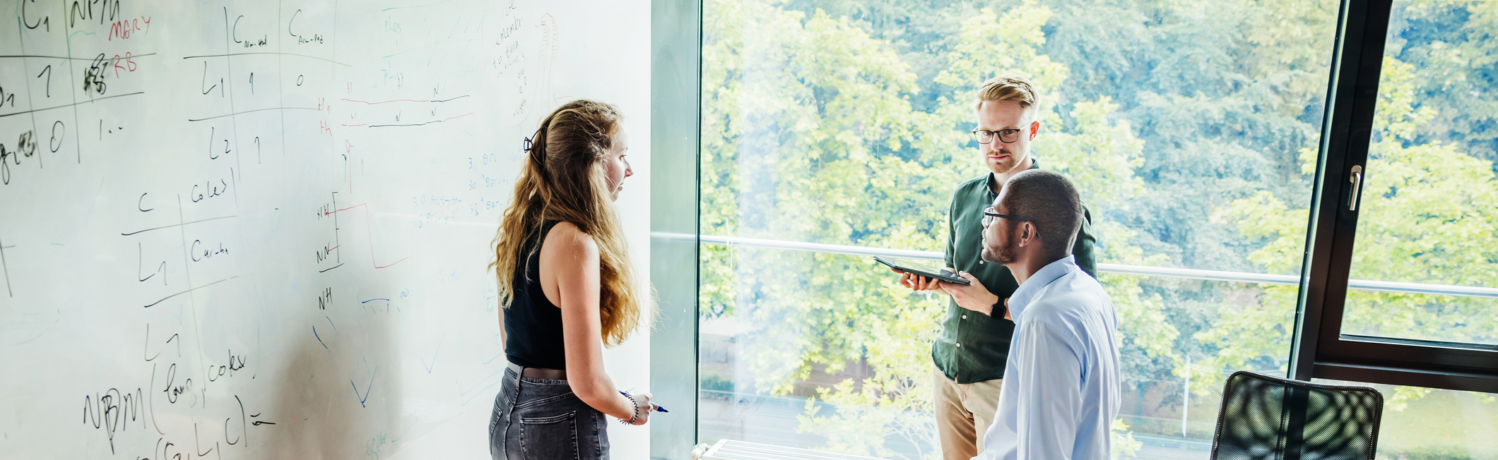business people planning in office