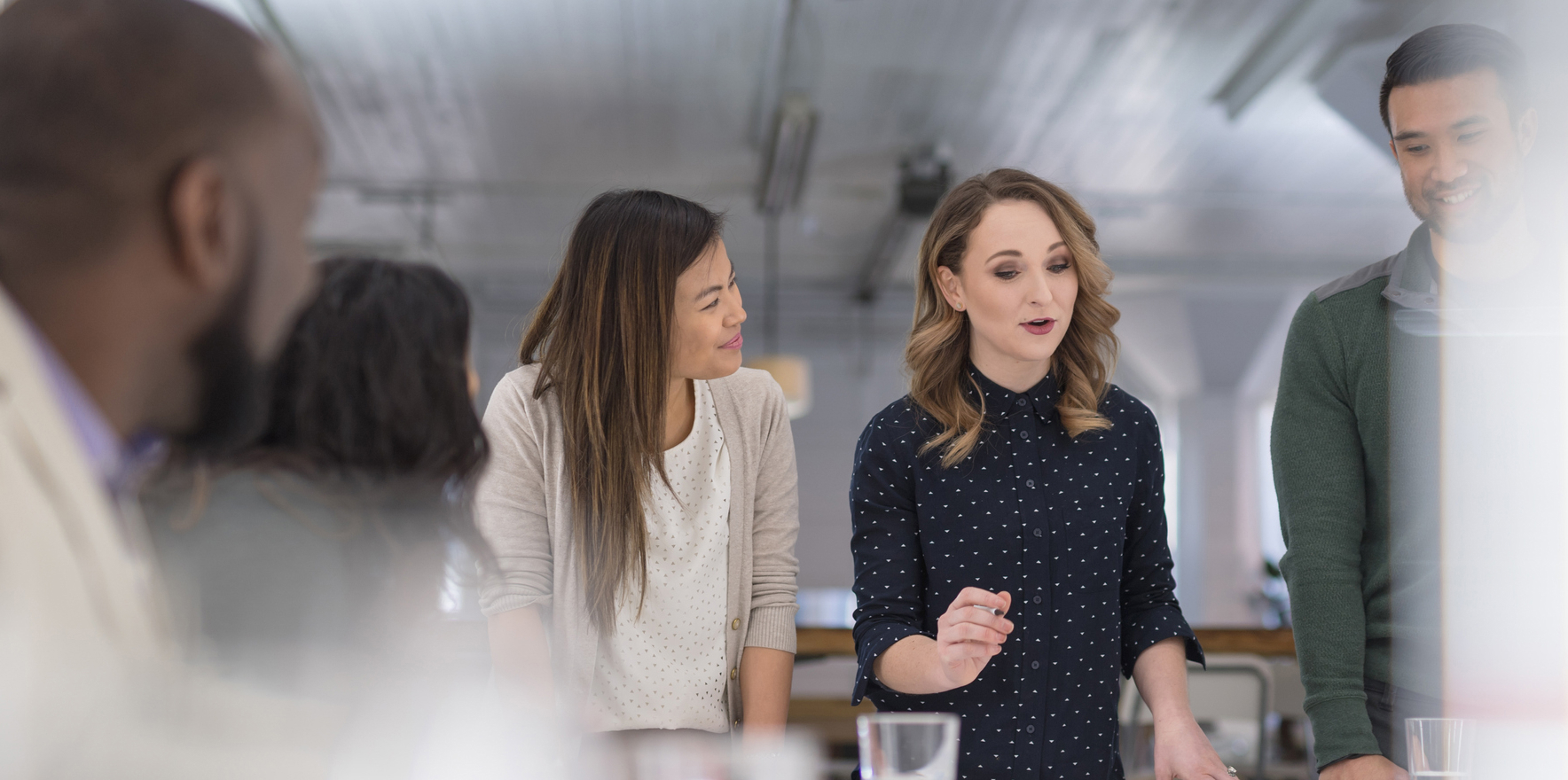 business people in meeting