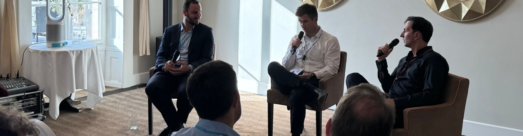 People at a business event